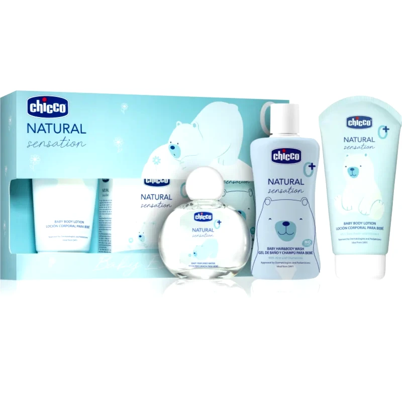 Chicco Chicco Natural Sensation Baby Essential σετ δώρου για παιδιά από τη γέννηση 0+