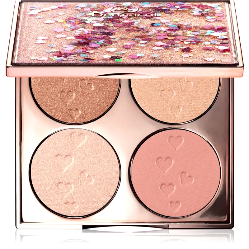 Dermacol Dermacol Compact Contour πολυλειτουργική παλέτα Για το πρόσωπο 10 γρ