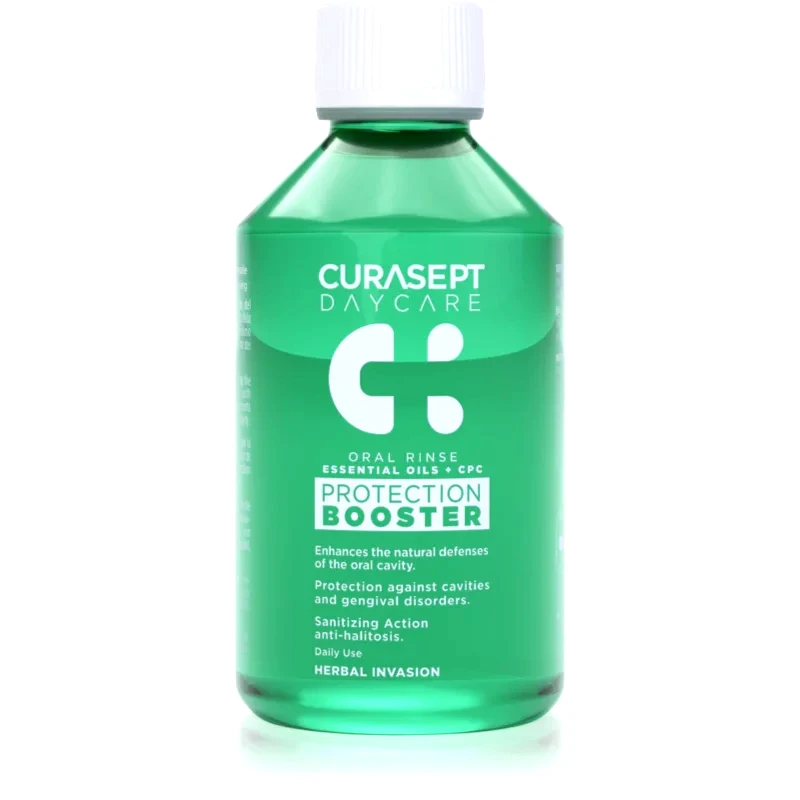 Curasept Curasept Daycare Protection Booster Herbal στοματικό διάλυμα 500 μλ