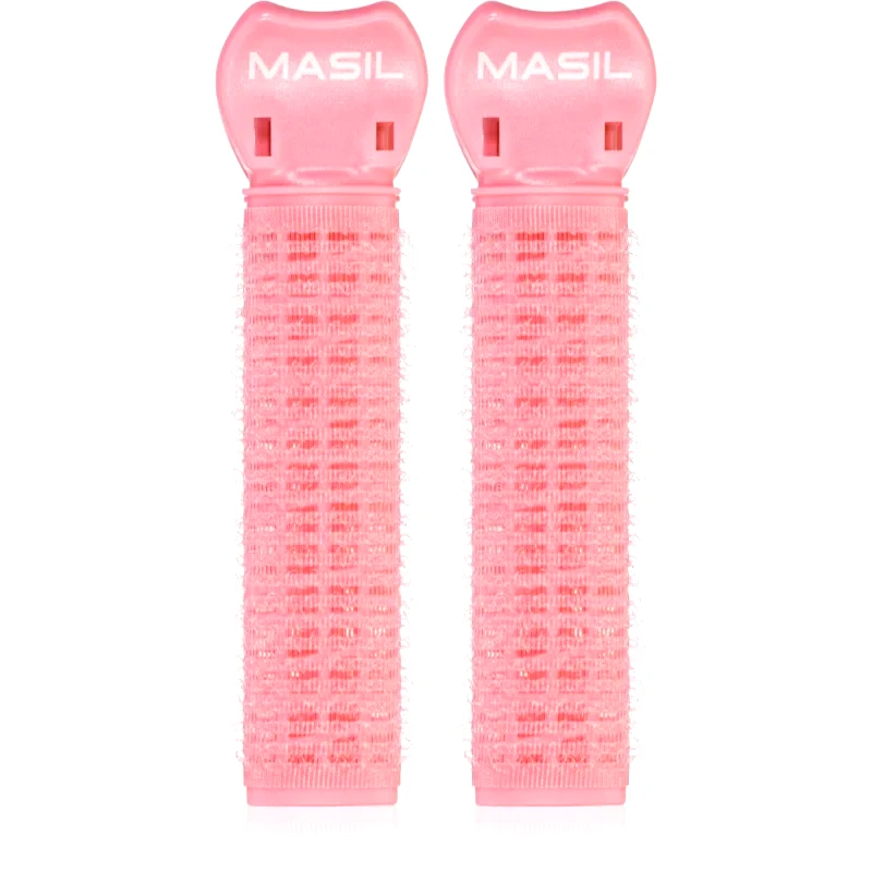 MASIL MASIL Roller Pins Peach Girl αυτόνομα μπικουτί για όγκο από τις ρίζες 2 τμχ