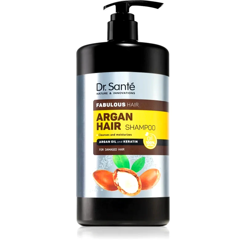 Dr. Santé Dr. Santé Argan ενυδατικό σαμπουάν για κατεστραμμένα μαλλιά 1000 ml