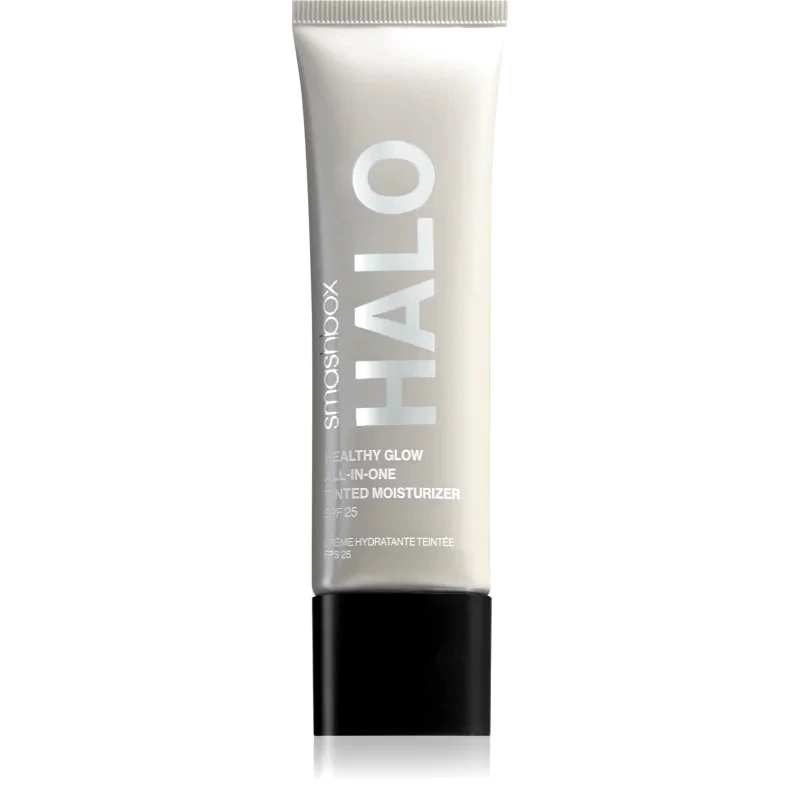 Smashbox Smashbox Halo Healthy Glow All-in-One Tinted Moisturizer SPF 25 Mini ενυδατική κρέμα με χρώμα και αποτέλεσμα λάμψης SPF 25 απόχρωση Fair Light 12 ml