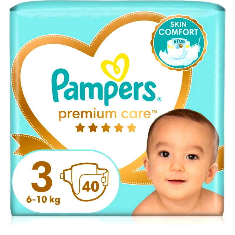 Pampers Pampers Premium Care Size 3 πάνες μίας χρήσης 6-10 kg 40 τμχ