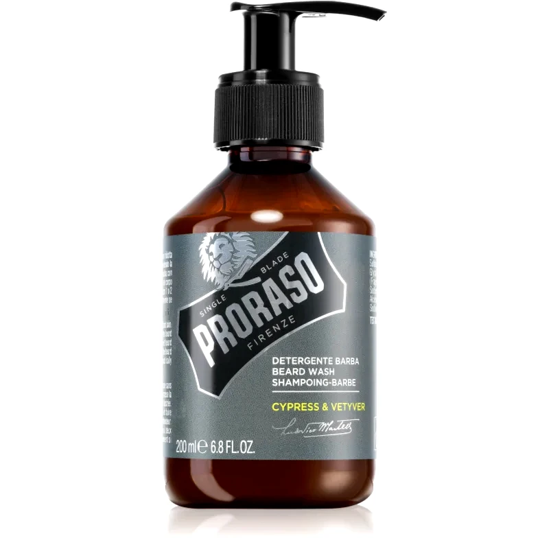 Proraso Proraso Cypress & Vetyver σαμπουάν για τα γένια 200 ml