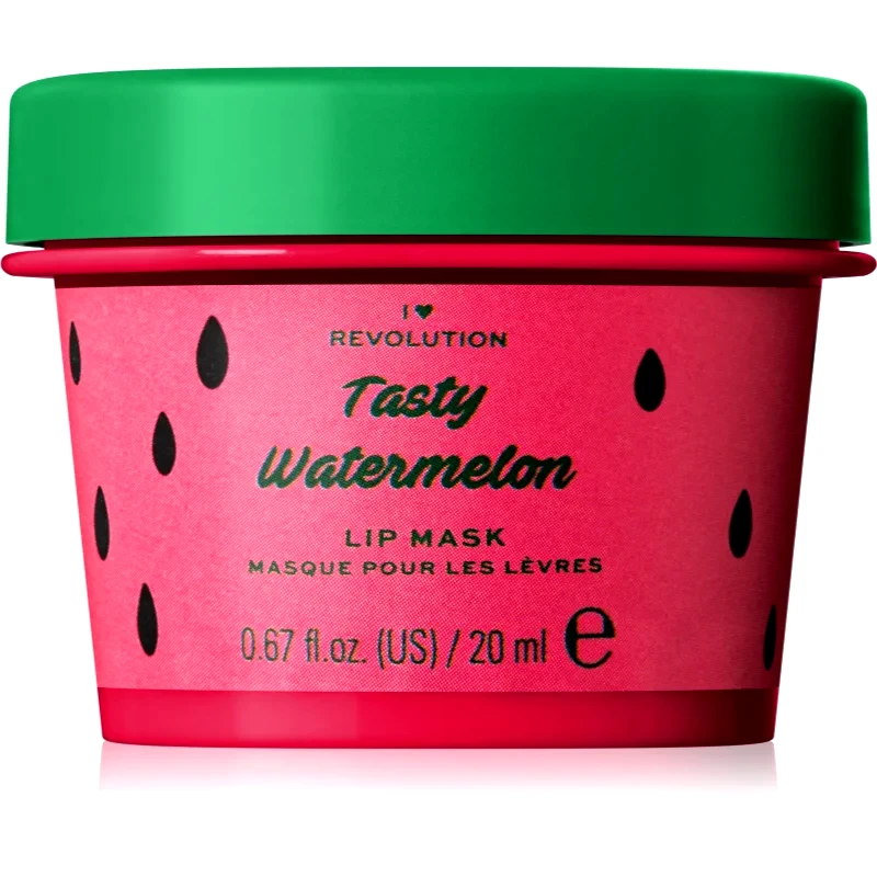 I Heart Revolution I Heart Revolution Tasty Watermelon ενυδατική μάσκα χειλιών 20 μλ