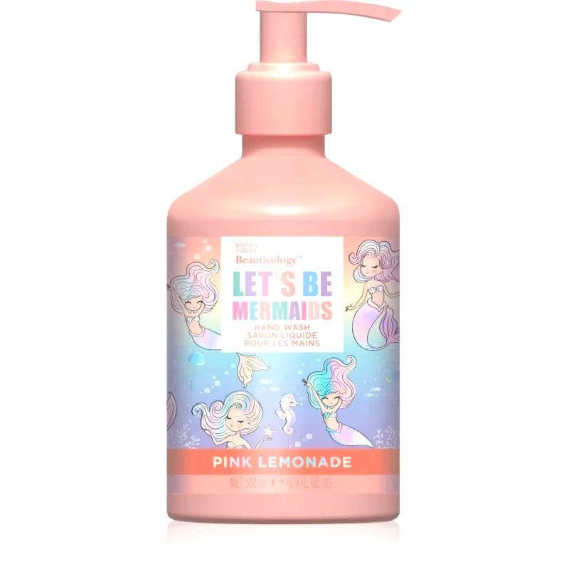 Baylis & Harding Baylis & Harding Beauticology Let's Be Mermaids απαλό υγροσάπουνο για τα χέρια αρώματα Pink Lemonade 500 ml