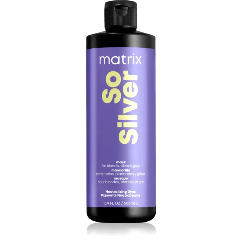 Matrix Matrix So Silver μάσκα εξουδετέρωση κίτρινων αποχρώσεων 500 ml