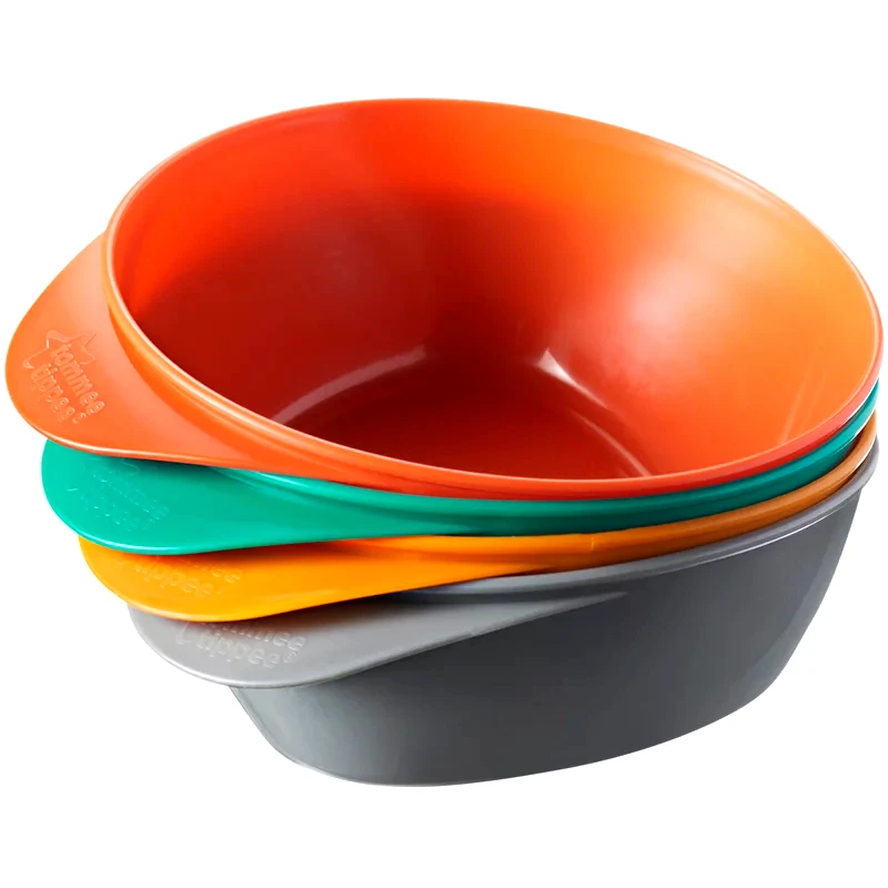 Tommee Tippee Tommee Tippee Easi-scoop μπολ για μωρά 6m+ 4 τμχ