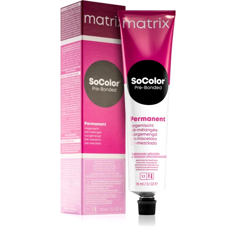 Matrix Matrix SoColor Pre-Bonded Blended μόνιμη βαφή μαλλιών απόχρωση 6M Dunkelblond Mocca 90 ml