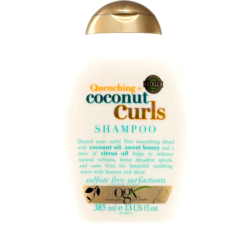 OGX OGX Coconut Curls σαμπουάν για σπαστά και σγουρά μαλλιά 385 ml