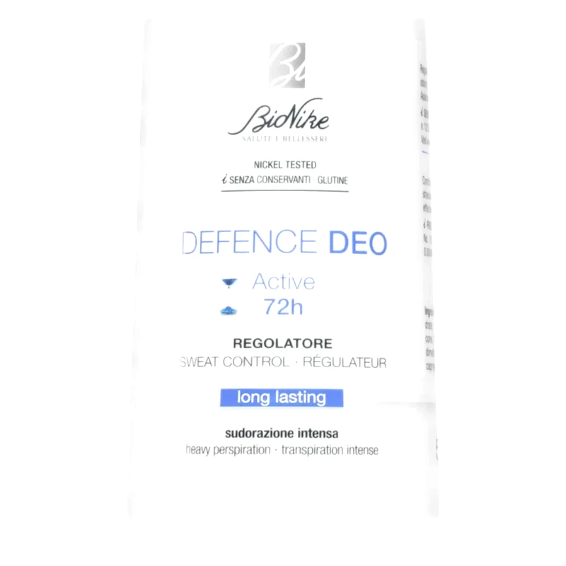 BioNike BioNike Defence Deo Αποσμητικό roll-on για την αντιμετώπιση της υπερβολικής εφίδρωσης 72h 50 ml