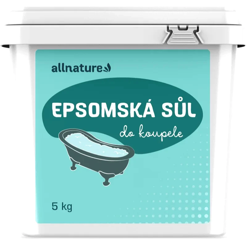 Allnature Allnature Epsom salt άλατα μπάνιου 5000 γρ