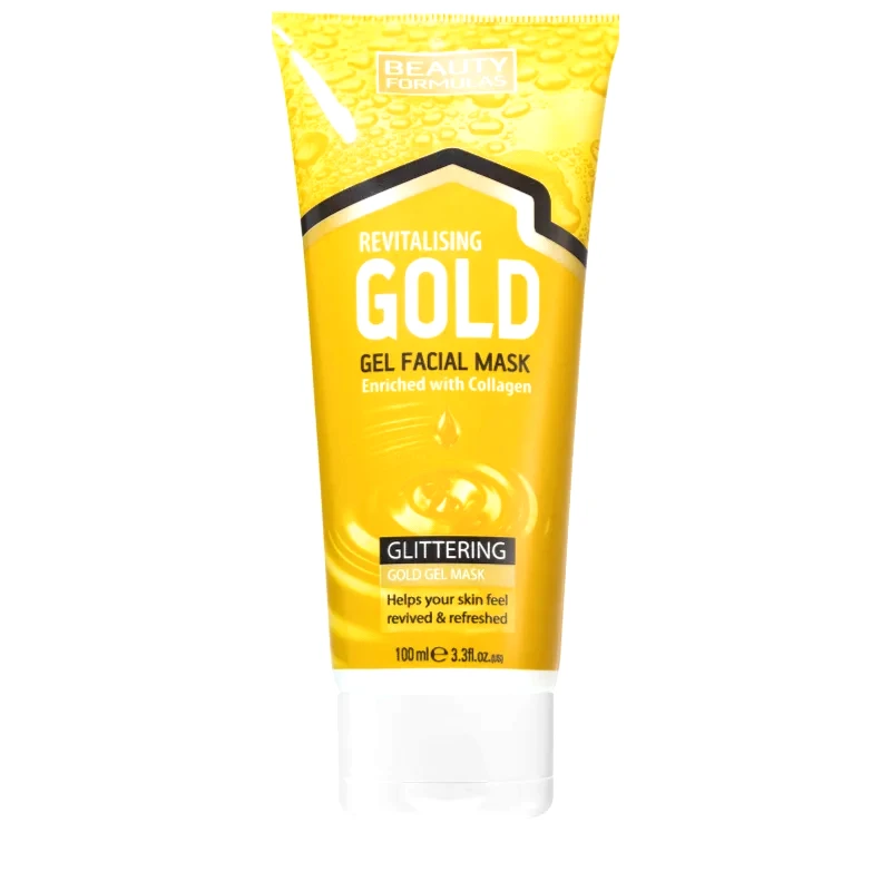 Beauty Formulas Beauty Formulas Gold τζελ μάσκα με κολαγόνο 100 μλ
