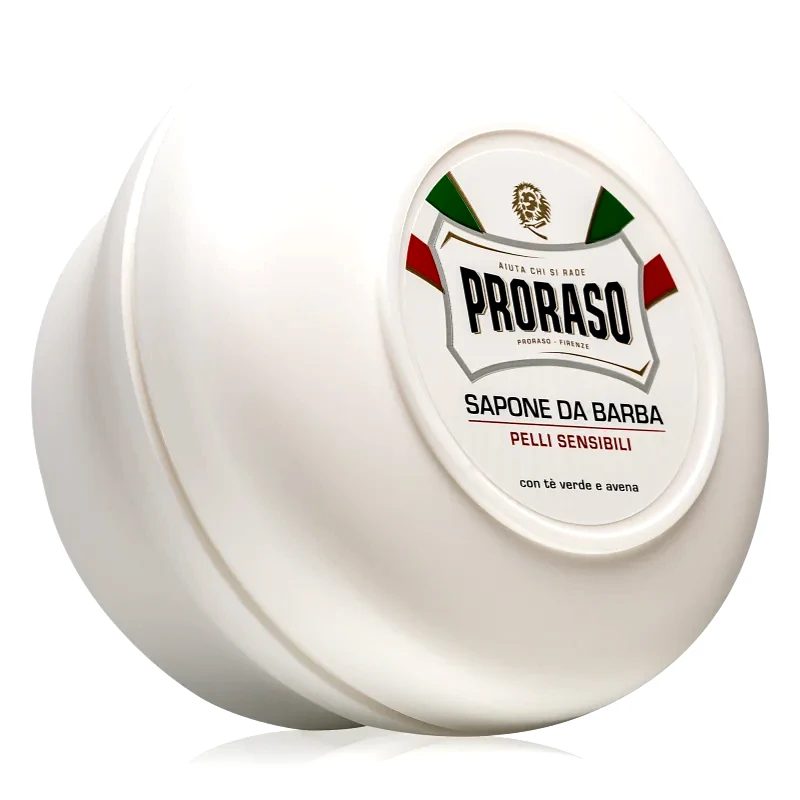 Proraso Proraso White Σαπούνι ξυρίσματος για ευαίσθητη επιδερμίδα 150 ml