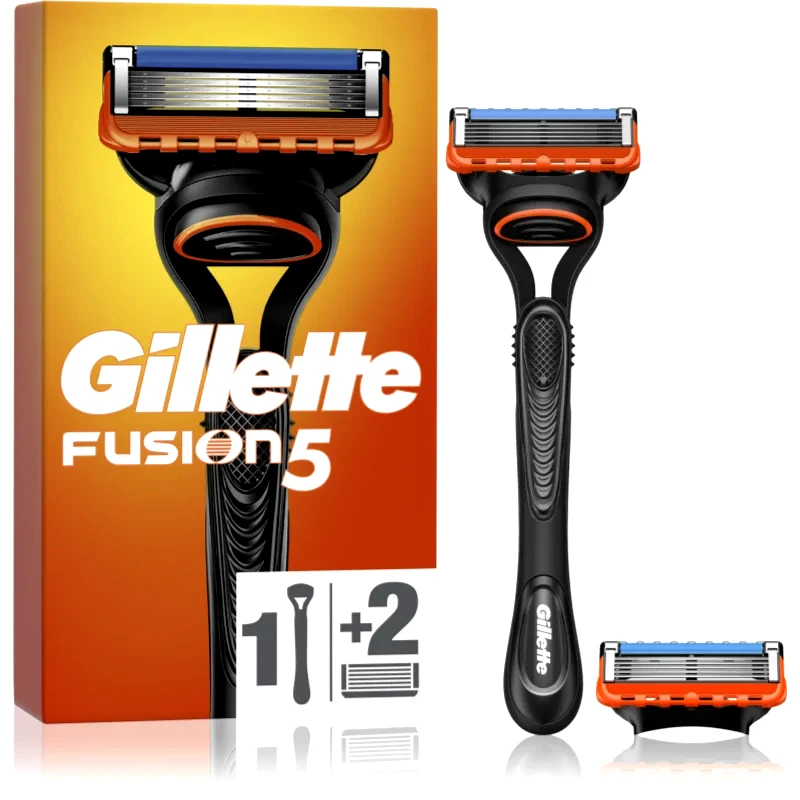 Gillette Gillette Fusion5 ξυριστική μηχανή + κεφαλές αντικατάστασης 2 τμχ