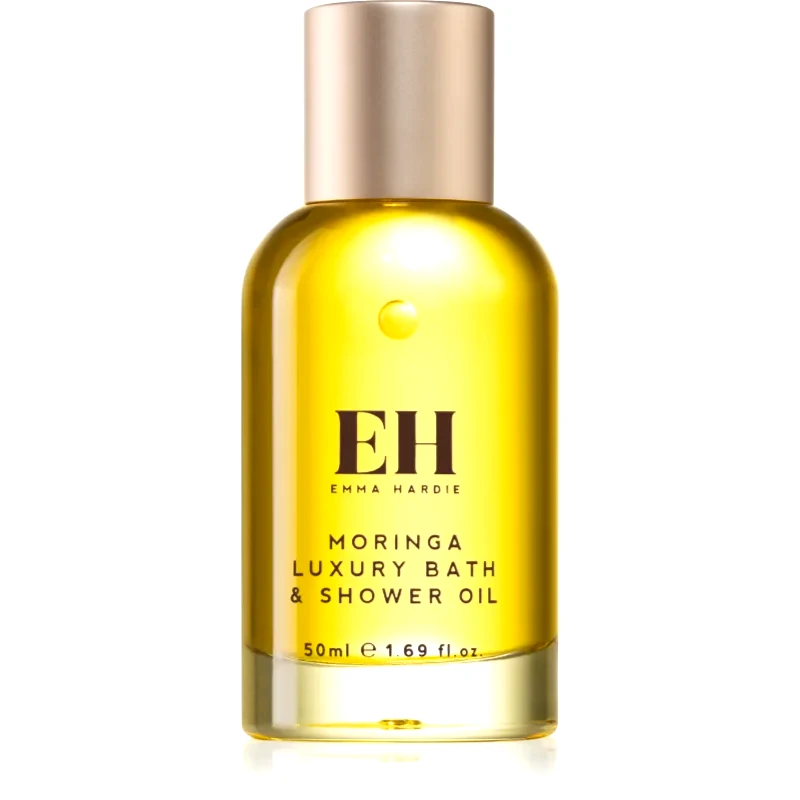 Emma Hardie Emma Hardie Amazing Body Moringa Luxury Bath & Shower Oil λάδι μπάνιου για απαλή και ξηρή επιδερμίδα 50 ml