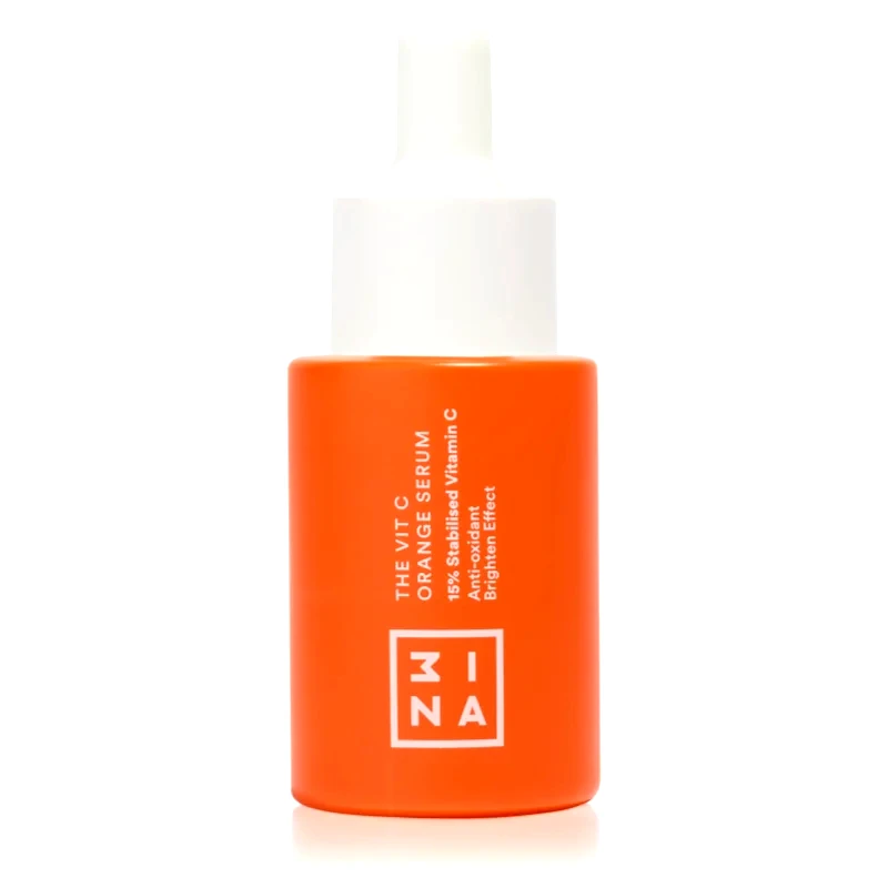 3INA 3INA The Vit C Orange Serum ορός προσώπου για λάμψη με βιταμίνη C 30 ml