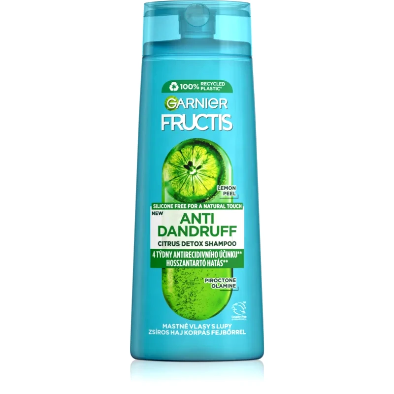 Garnier Garnier Fructis Antidandruff σαμπουάν για λιπαρά μαλλιά κατά της πιτυρίδας 250 ml