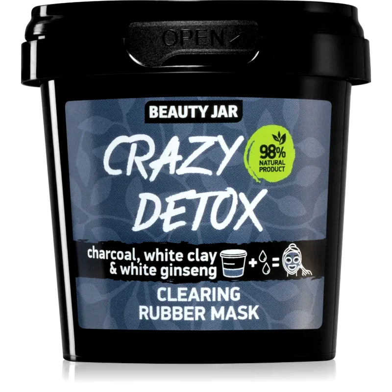 Beauty Jar Beauty Jar Crazy Detox καθαριστική ξεφλουδιστική μάσκα 20 γρ