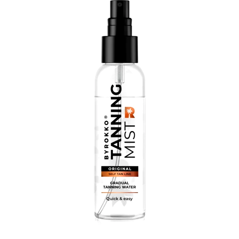 ByRokko ByRokko Shine Brown Tanning νερό αυτομαυρίσματος για σταδιακό μαύρισμα 100 ml