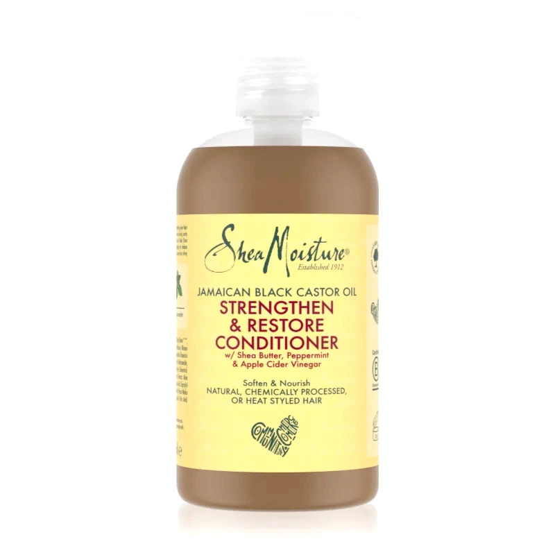 Shea Moisture Shea Moisture Jamaican Black Castor Oil Strengthen & Restore δυναμωτικό και ανανεωτικό μαλακτικό για ταλαιπωρημένα μαλλιά και το δέρμα του κεφαλιού 38