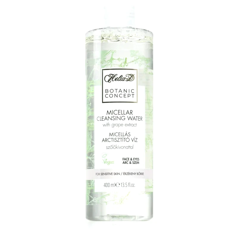 Helia-D Helia-D Botanic Concept μικυλλιακό νερό καθαρισμού για ευαίσθητη επιδερμίδα 400 ml