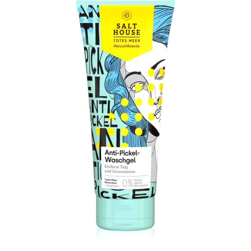 Salt House Salt House Natural Minerals Anti-pimple Skin Care καθαριστικό τζελ ντεμακιγιάζ κατά της ακμής 250 ml