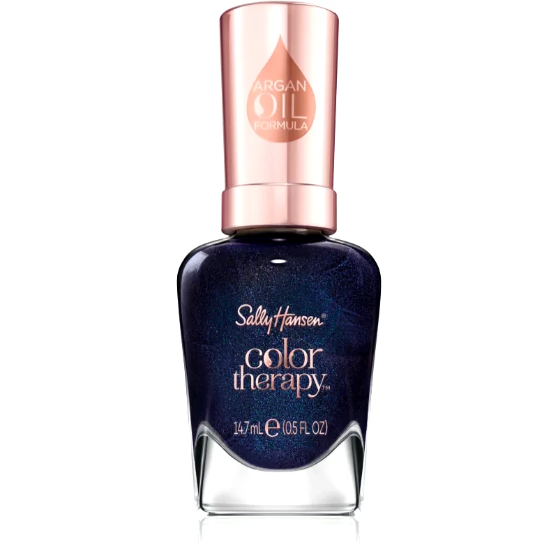 Sally Hansen Sally Hansen Color Therapy περιποιητικό βερνίκι νυχιών απόχρωση 455 Time For Blue 14.7 ml