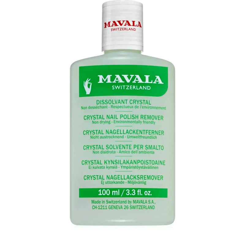 Mavala Mavala Crystal Nail Polish Remover ασετόν για τα νύχια χωρίς ασετόνη 100 ml