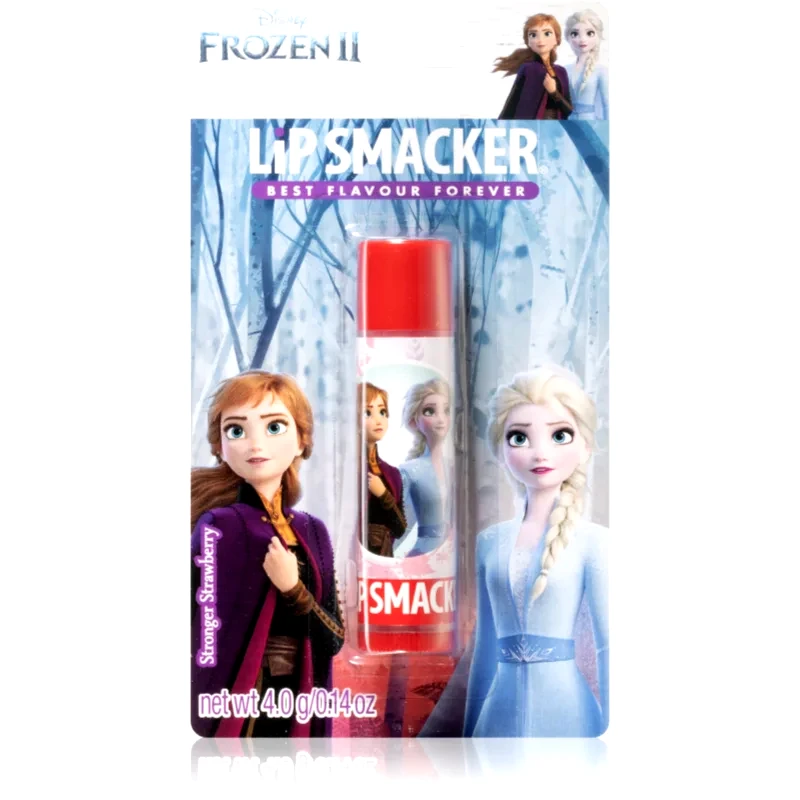 Lip Smacker Lip Smacker Disney Frozen Elsa & Anna Βάλσαμο για χείλη γεύση Stronger Strawberry 4 γρ