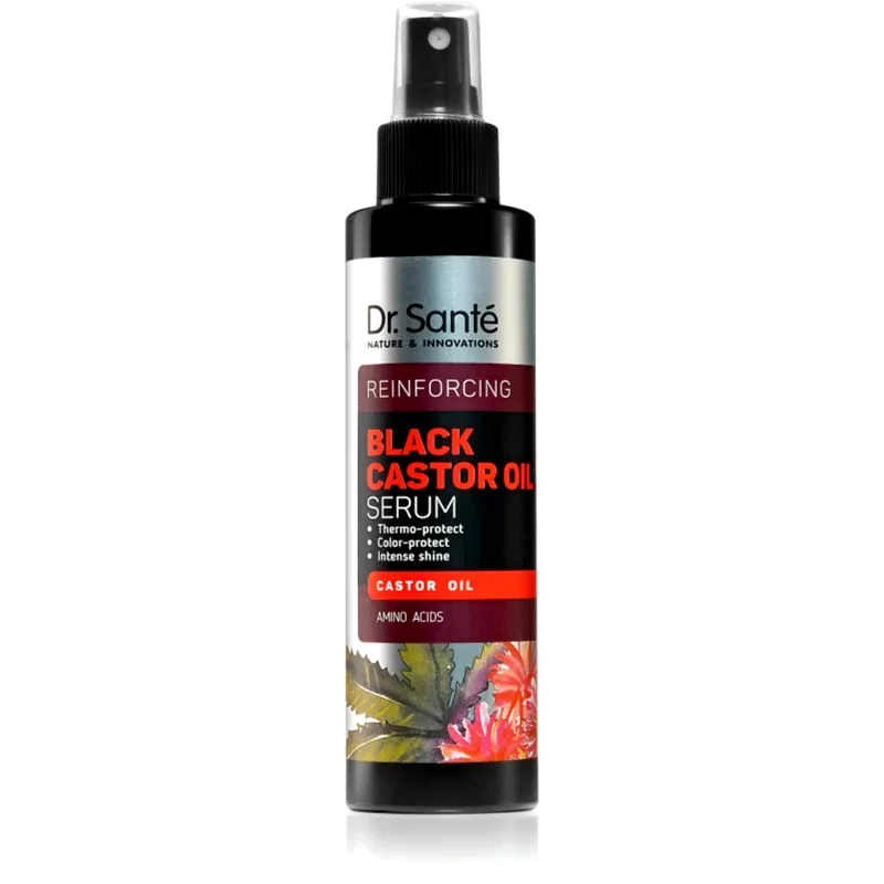 Dr. Santé Dr. Santé Black Castor Oil κοντίσιονερ χωρίς ξέβγαλμα σε σπρέι 150 ml