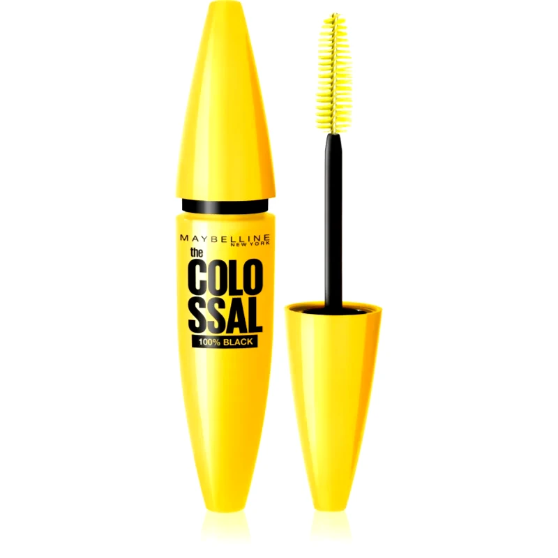 MAYBELLINE NEW YORK MAYBELLINE NEW YORK The Colossal 100% Black μάσκαρα απόχρωση Black 10.7 ml
