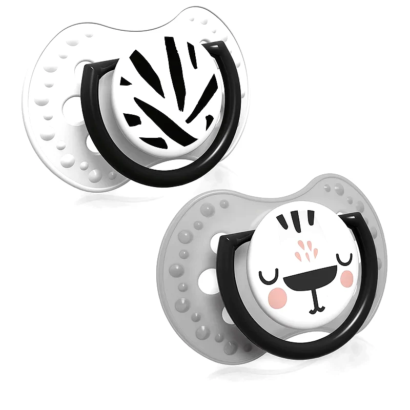 LOVI LOVI Salt & Pepper πιπίλα 3-6 m 2 τμχ