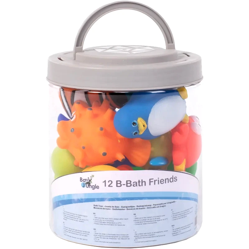 Bo Jungle Bo Jungle B-Bath Friends παιχνίδι νερού 12 τμχ