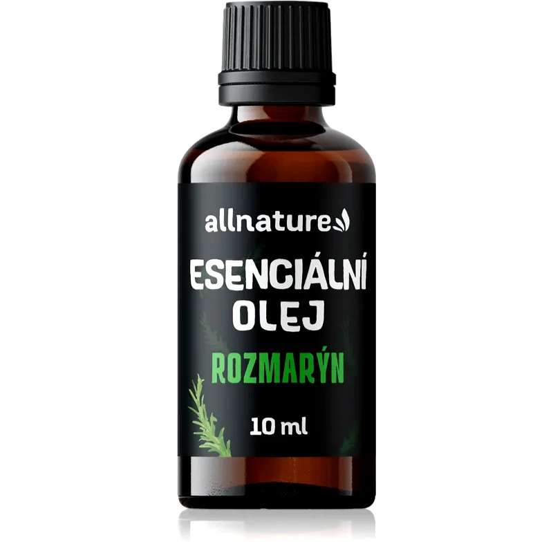 Allnature Allnature Essential Oil Rosemary αρωματικό αιθέριο έλαιο για την ενίσχυση της μνήμης και της συγκέντρωσης 10 ml