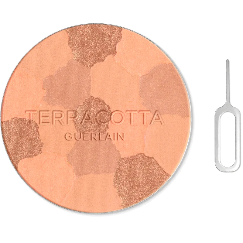 GUERLAIN GUERLAIN Terracotta Light μπρονζερ λαμπρυντική πούδρα ανταλλακτικό απόχρωση 01 Light Warm 10 γρ
