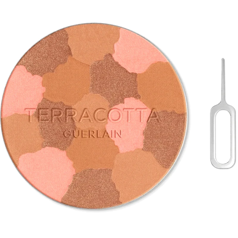 GUERLAIN GUERLAIN Terracotta Light μπρονζερ λαμπρυντική πούδρα ανταλλακτικό απόχρωση 02 Medium Cool 10 γρ
