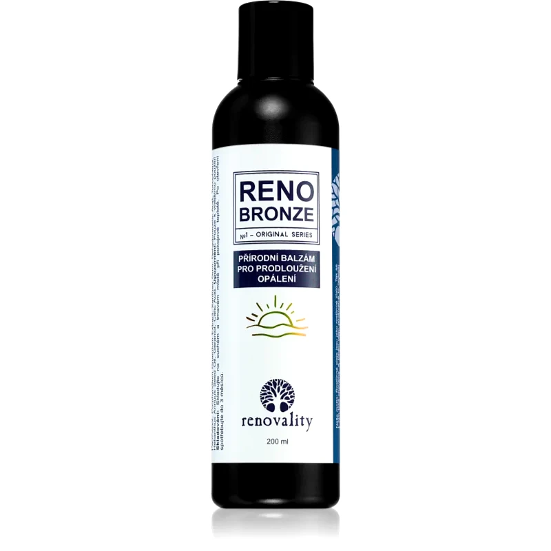Renovality Renovality Original Series Renobronze βάλσαμο για αύξηση της διαρκείας του μαυρίσματος 200 ml