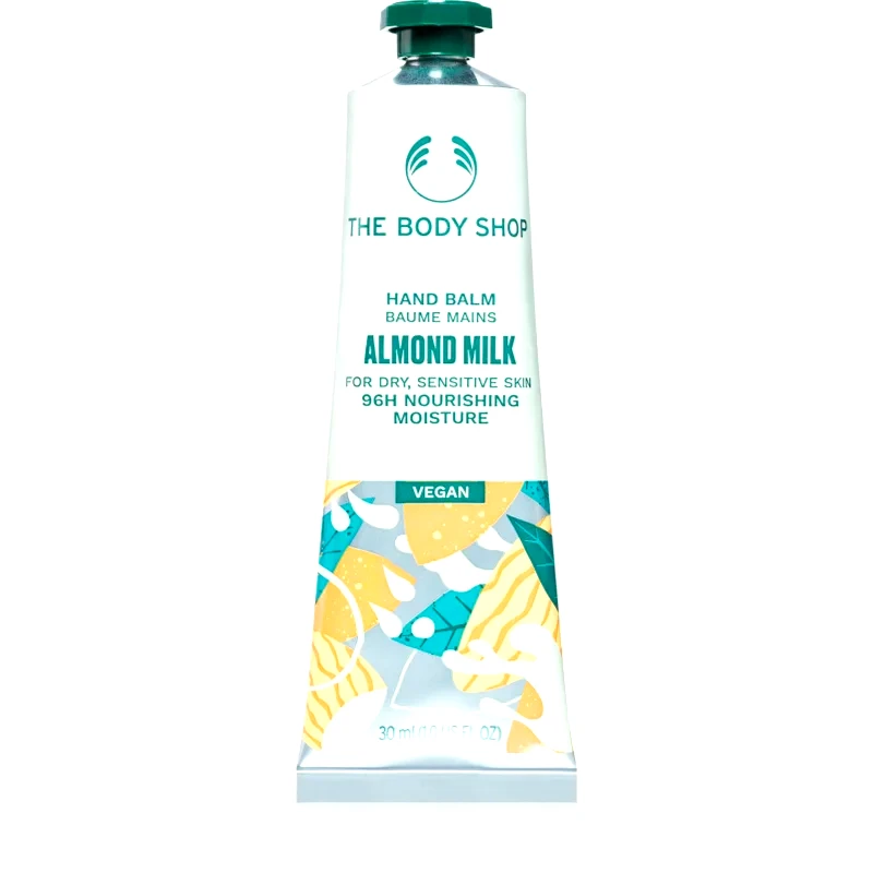 The Body Shop The Body Shop Almond Hand Balm Vegan κρέμα για τα χέρια με γάλα αμυγδάλου 30 ml