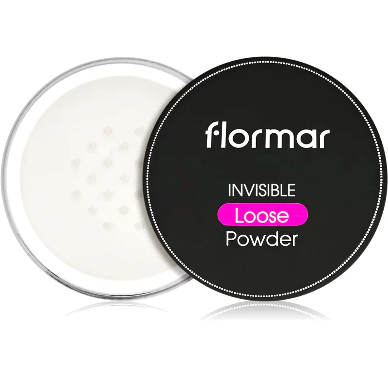 flormar flormar Loose Powder Invisible δαφανή πούδρα σε σκόνη απόχρωση Silver Sand 18 γρ