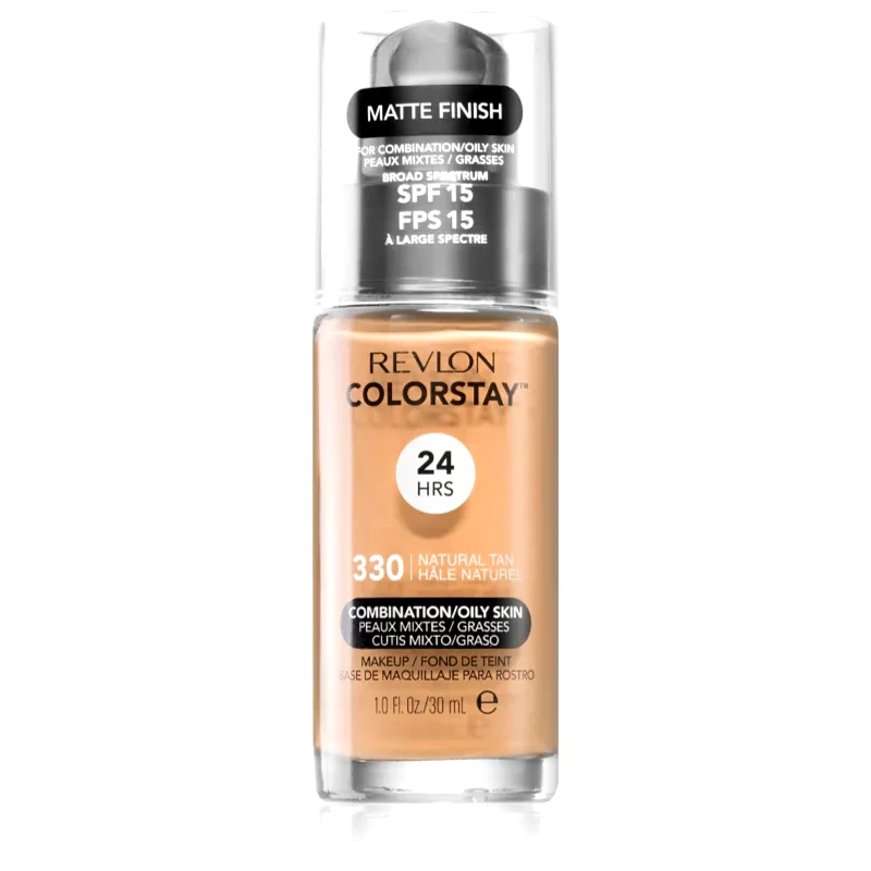 Revlon Cosmetics Revlon Cosmetics ColorStay™ μακράς διαρκείας ματ μεικ απ για μικτή και λιπαρή επιδερμίδα απόχρωση 330 Natural Tan 30 ml