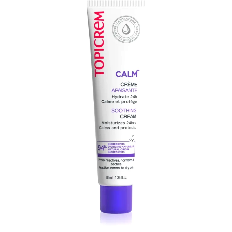 Topicrem Topicrem UH FACE CALM+ Light Soothing Cream ελαφριά καταπραϋντική κρέμα για κανονική έως μικτή επιδερμίδα 40 ml