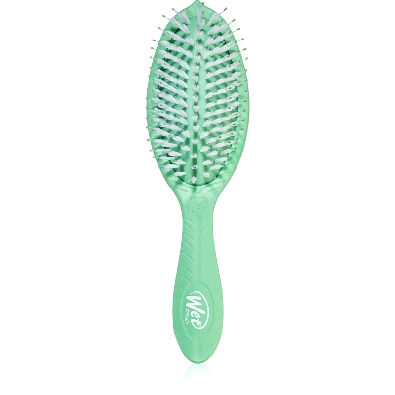 Wet Brush Wet Brush Go Green Treatment And Shine βούρτσα Για λάμψη και απαλότητα μαλλιών Tea Tree