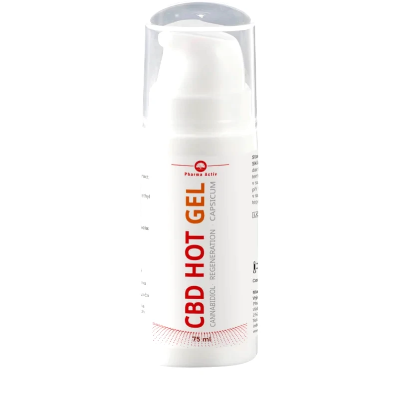 Pharma Activ Pharma Activ CBD HOT GEL Capsicum τζελ για μυς και αρθρώσεις 75 ml