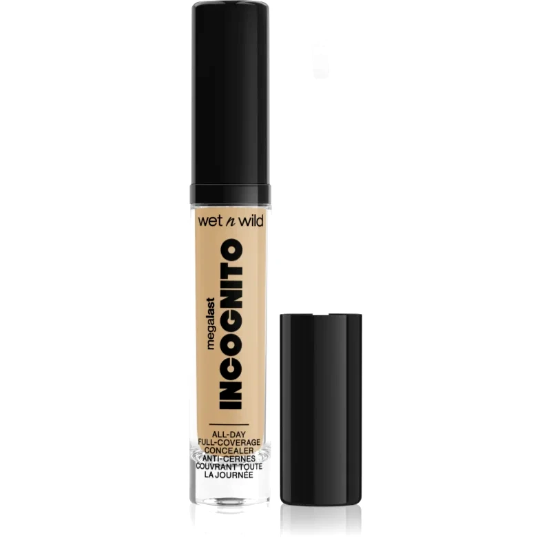 Wet n Wild Wet n Wild MegaLast Incognito κρεμώδης διορθωτής για πληρή κάλυψη απόχρωση Medium Honey 5,5 ml