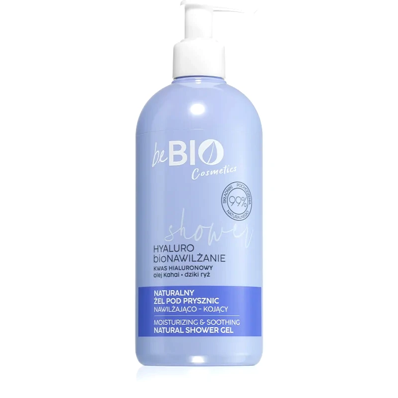 beBIO beBIO Hyaluro bioMoisture ενυδατικό τζελ ντους 350 ml