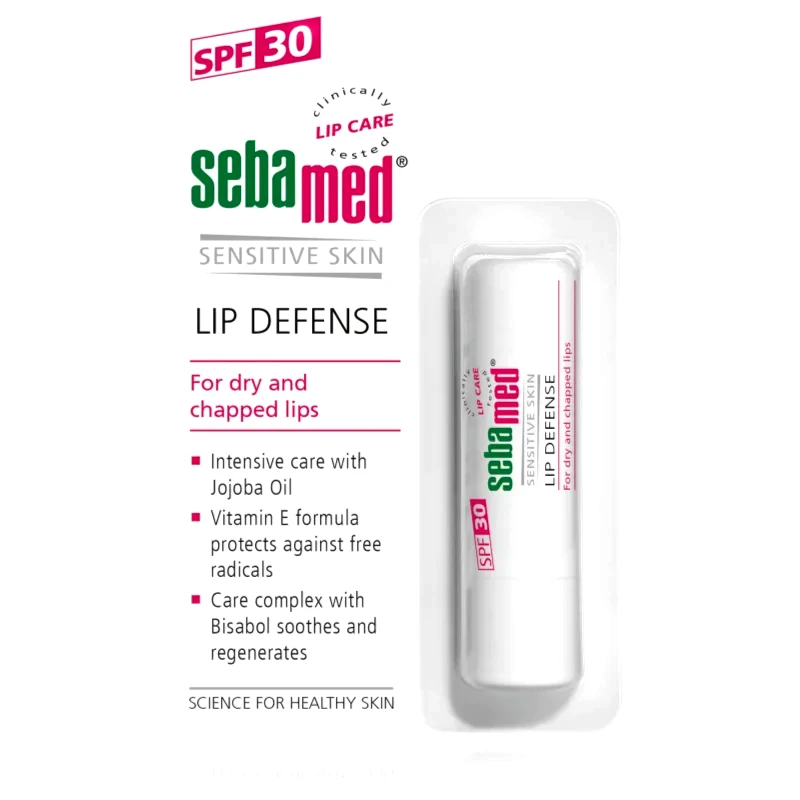 Sebamed Sebamed Face Care αναγεννητικό βάλσαμο για τα χείλη με UVA και UVB φίλτρα 4,7 γρ