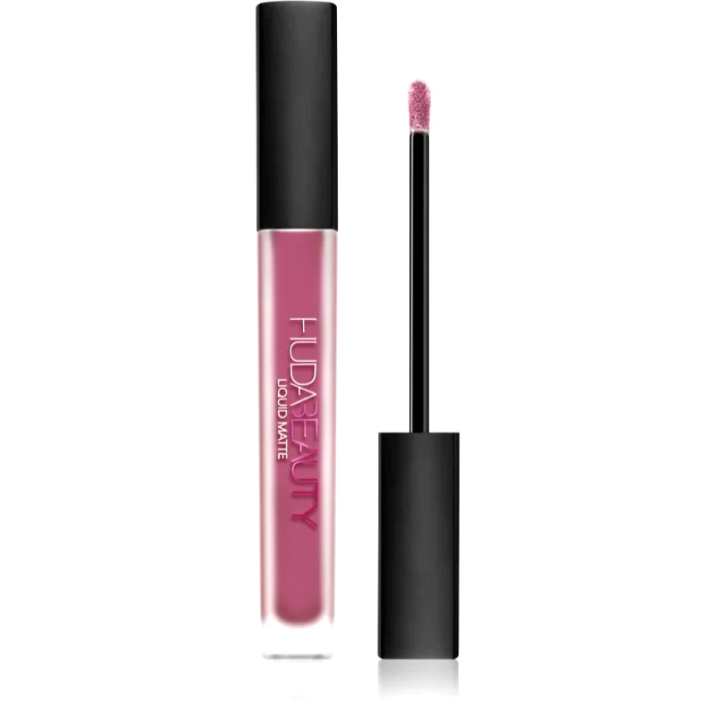 Huda Beauty Huda Beauty Liquid Matte Lipstick Ultra-Comfort μακράς διαρκείας κραγιόν με ματ αποτελέσματα απόχρωση Muse 4,2 ml