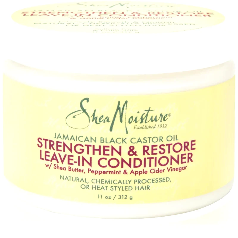 Shea Moisture Shea Moisture Jamaican Black Castor Oil Strengthen & Restore κοντίσιονερ χωρίς ξέβγαλμα για σγουρά μαλλιά 431 ml