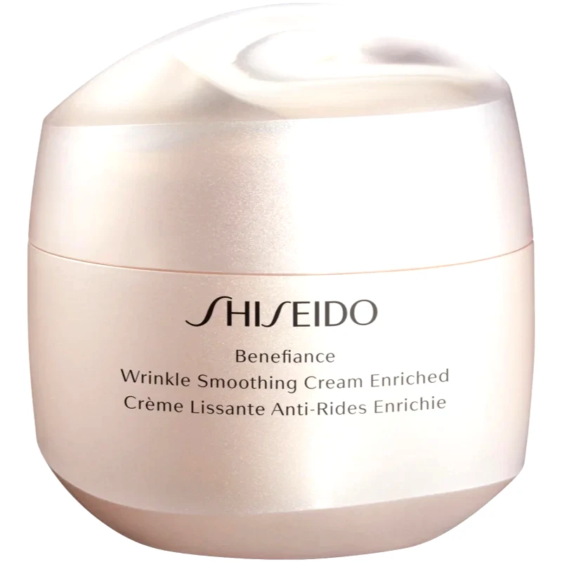 Shiseido Shiseido Benefiance Wrinkle Smoothing Cream Enriched κρέμα ημέρας και νύχτας κατά των ρυτίδων για ξηρή επιδερμίδα 75 ml